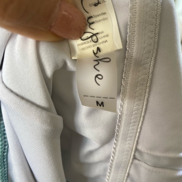 Like New - Cupshe Onepiece - Teal pattern, perfect Boho swimwear - Picture 3 of 3